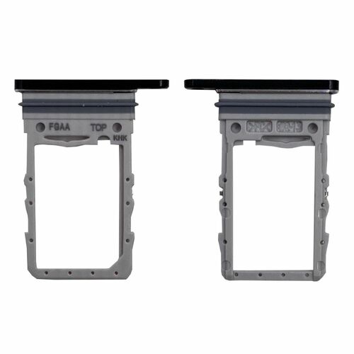 Sim Karten Halter Card Tray f�r GH98-46768A Samsung Galaxy Z Flip3 Phantom Black / Schwarz