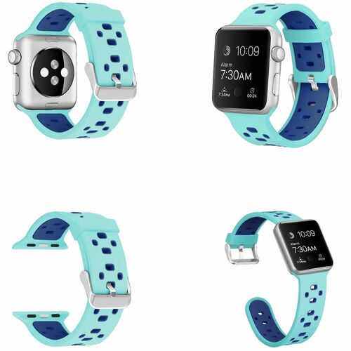 F�r Apple Watch Serie 11 10 / Ultra 3 2 1 / 9 8 7 6 5 Kunststoff Silikon Armband 