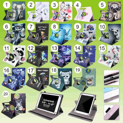 F�r Oppo Realme Pad 10.4 Tablet Motiv Muster 360 Grad Rotation Tasche Kunst-Leder H�lle Etuis Cover Schutz Case Zubeh�r