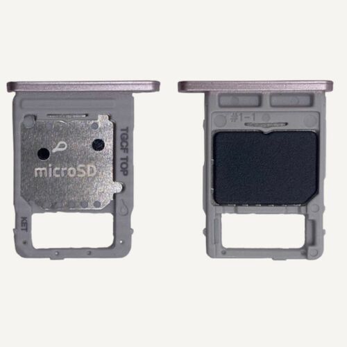 Micro SD Karten Halter f�r GH98-46862D Samsung Galaxy Tab S7 FE WIFI Mystic Pink / Pink