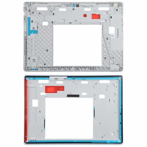 Front Housing LCD Bezel Plate Rahmen f�r Lenovo Tab M10 HD Wei� Ersatzteil Reparatur