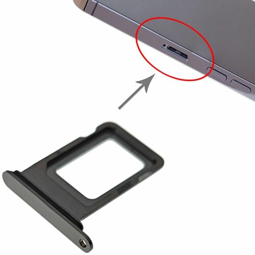 SIM Karten Halter Adapter Card Tray f�r Apple iPhone 13 Pro Ersatzteil Zubeh�r Schwarz