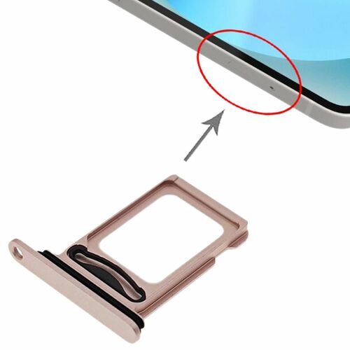 Dual SIM Karten Halter Adapter Card Tray f�r Apple iPhone 13 Ersatzteil Zubeh�r Gold