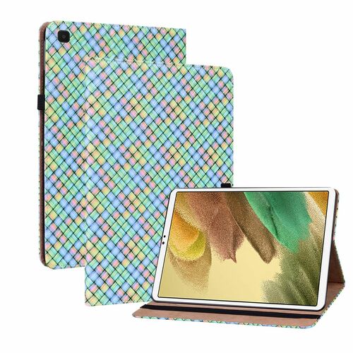 F�r Samsung Galaxy Tab A7 Lite 2021 8.7 Design Muster Regenbogen Kunstleder H�lle Cover Tablet Tasche Case Neu