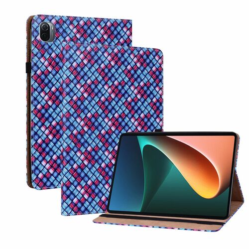 F�r Xiaomi Mi Pad 5 / 5 Pro 11.0 Zoll Design Muster Blau Kunstleder H�lle Cover Tablet Tasche Case Neu