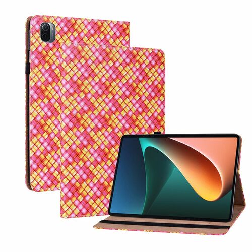 F�r Xiaomi Mi Pad 5 / 5 Pro 11.0 Zoll Design Muster Pink Kunstleder H�lle Cover Tablet Tasche Case Neu