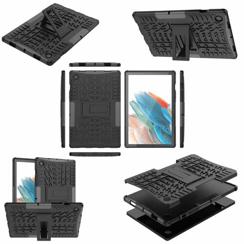 F�r Tablet aufstellbare Outdoor Hybrid Tasche Etuis Cover Case Schutz Robust Neu 