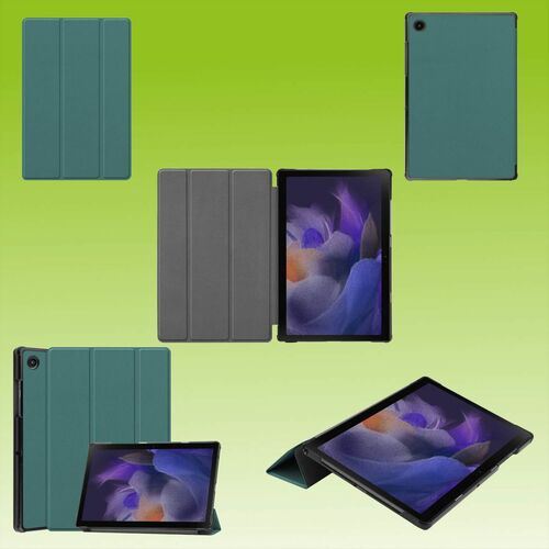 Fr Samsung Galaxy Tab A8 2021 X205 X200 Wake UP Smart Cover Grn