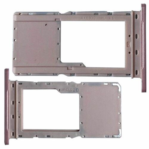 Micro SD Karten Halter Adapter f�r Samsung Galaxy Tab A8 WIFI GH81-21935A Pink Gold Ersatzteil