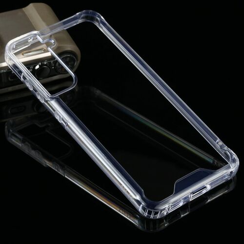 F�r Samsung Galaxy S21 FE PU / TPU Handy Hybrid Tasche Transparent H�lle Etuis
