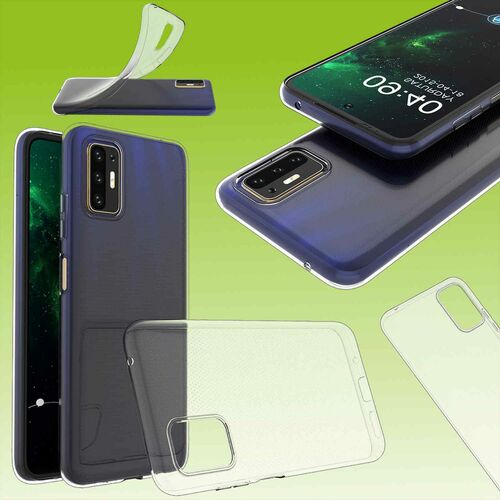 F�r HTC Desire 21 Pro Silikoncase TPU Schutz Transparent Handy Tasche H�lle Cover Etui Zubeh�r Neu