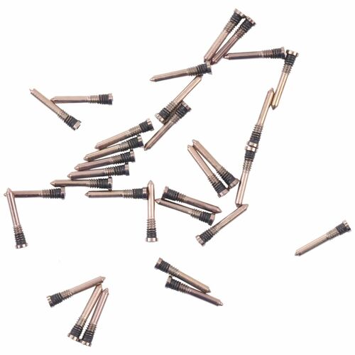 100 Stk. Ersatzschrauben Schrauben f�r Apple iPhone 13 Gold Ersatzteil