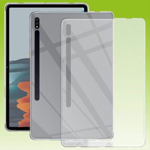 F�r Samsung Galaxy Tab S10 / S9 S8 Ultra Transparent H�lle TPU Silikon