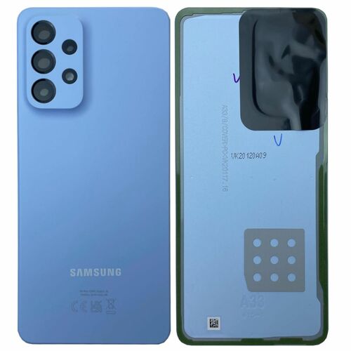 Akkudeckel Back Cover Akku Deckel f�r Samsung Galaxy A33 5G GH82-28042C Awesome Blue / Blau