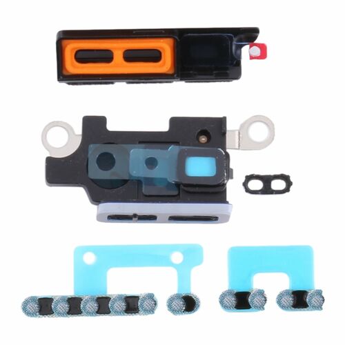 Lautsprecher Schmutzschutz Gitter Pad Set f�r Apple iPhone 13 Pro Max Ersatzteil Reparatur
