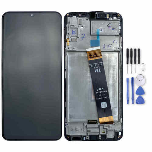 Samsung LCD Display Kompletteinheit GH82-28487A f�r Galaxy M23 5G Schwarz Ersatz