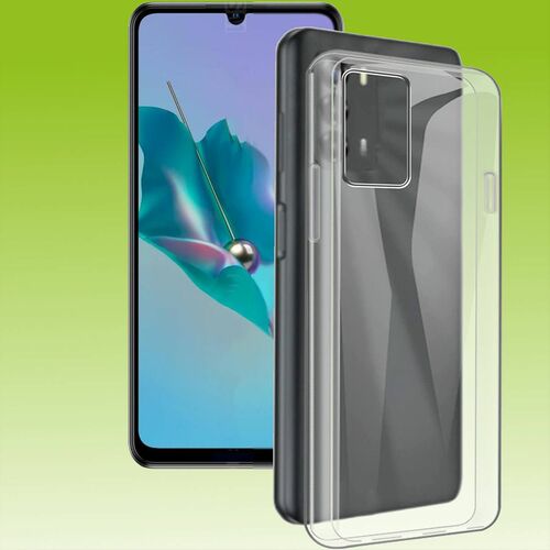 F�r ZTE Blade V40 Vita Silikoncase TPU Schutz Transparent Handy Tasche H�lle Cover Etuis
