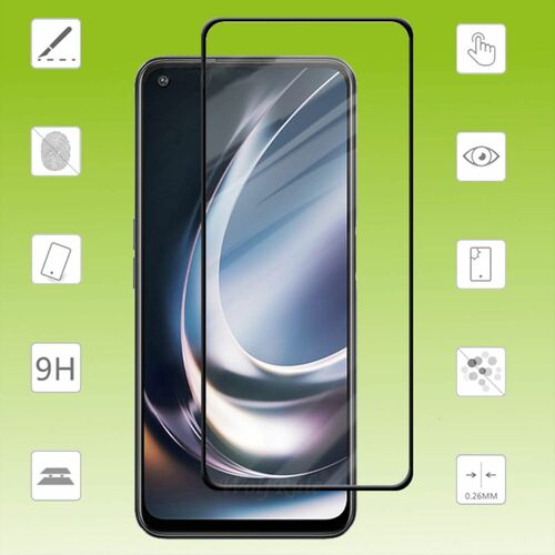 F�r OnePlus Nord CE 2 Lite 2x 3D Premium 0,3 mm H9 Hart Glas Schwarz Folie Schutz H�lle Neu