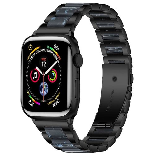 F�r Apple Watch Series 11 10 42mm / 9 8 7 41mm Metall Design Armband