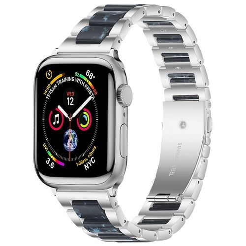 F�r Apple Watch Series 11 10 46mm / Ultra 3 2 1 49mm Metall Armband