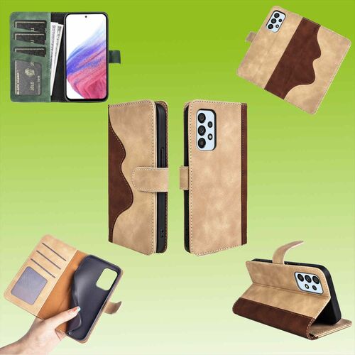 F�r Smartphones Handy Tasche Etuis Design Book Cover Schutz Case H�lle Zubeh�r Wallet 