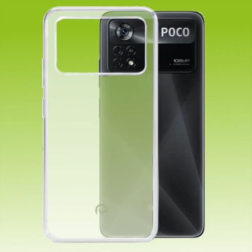 F�r Xiaomi Poco X4 Pro 5G NFC Silikoncase TPU Schutz Transparent Handy Tasche H�lle Cover Etuis