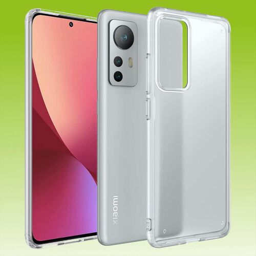 F�r Xiaomi 12 Lite Silikoncase TPU Schutz Transparent Handy Tasche H�lle Cover Etuis