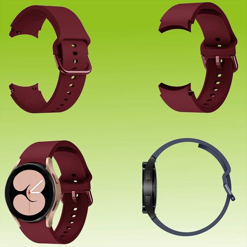 F�r Samsung Galaxy Watch FE 6 5 4 Normal Pro Classic Silikon Armband