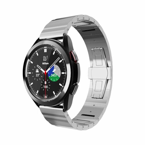 F�r Samsung Galaxy Watch FE 6 5 4 Normal Pro Classic Metall Armband