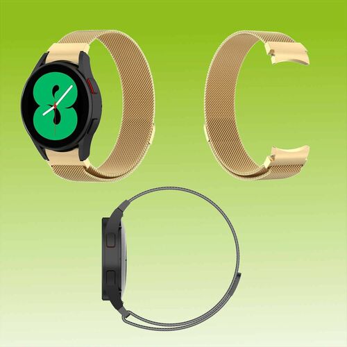 F�r Samsung Galaxy Watch / Google Pixel Watch Gewebter Stoff Uhr Sport Armband 