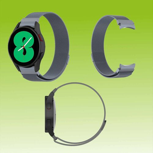 F�r Samsung Galaxy Watch / Google Pixel Watch Gewebter Stoff Uhr Sport Armband 