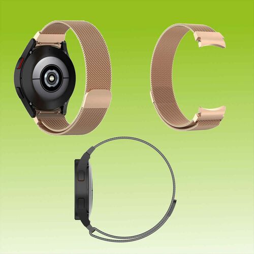 F�r Samsung Galaxy Watch FE 6 5 4 Normal Pro Classic Milanese Armband