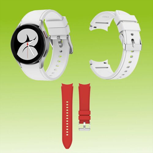 F�r Samsung Galaxy Watch FE 6 5 4 Normal Pro Classic Silikon Armband