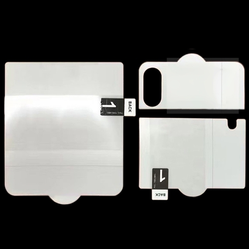 F�r Samsung Galaxy Z Flip4 5G Full Screen Protector Hydrogel Display Schutz Folie Cover