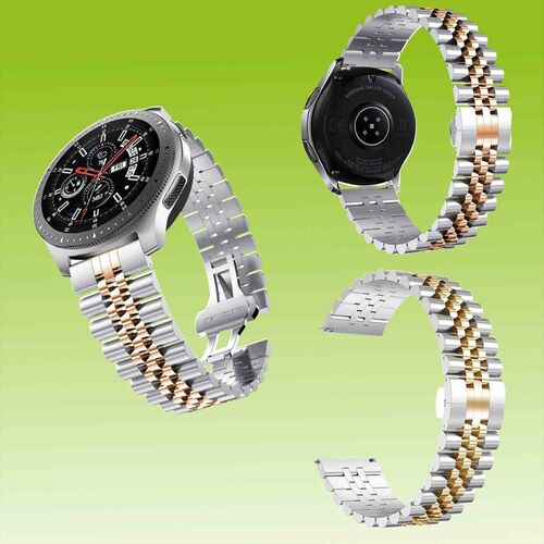 F�r Samsung Galaxy Watch FE 6 5 4 Normal Pro Classic Edelstahl Armband