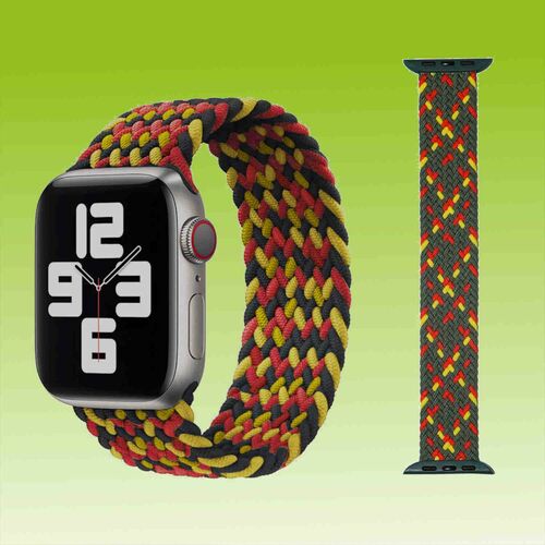 F�r Apple Watch Series 10 / 1 + 2 Ultra 9 8 7 6 5 4 3 2 1 SE Hochwertiges Nylon Ersatz Tausch Uhr Armband Zubeh�r Neu 