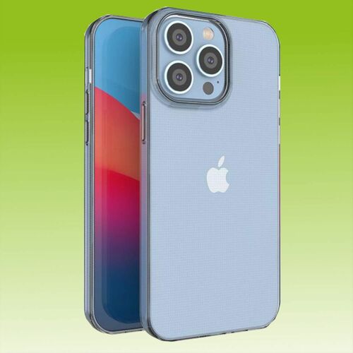 F�r Apple iPhone 14 Pro Max Silikoncase TPU Schutz Transparent Handy Tasche H�lle Cover Etui Zubeh�r Neu