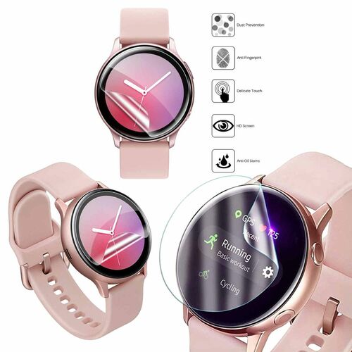 Schutzfolie Kristallklar Transparent Folie f�r Samsung Galaxy Watch 5 44mm Schutz Panzer Zubeh�r