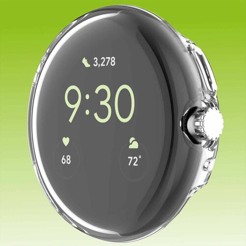 F�r Google Pixel Watch 3 / 2 / 1 Hochwertiges Kunststoff / Silikon Uhr Armband Zubeh�r Sport 