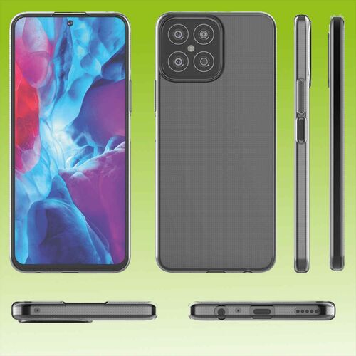 F�r Honor X8 Silikoncase TPU Schutz Transparent Handy Tasche H�lle Cover Etui Zubeh�r Neu