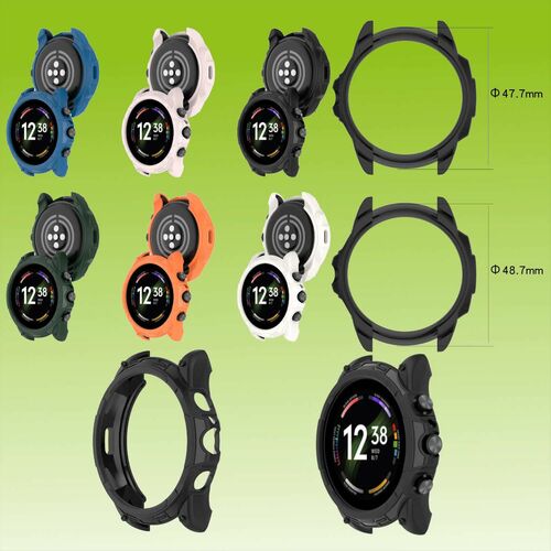 F�r Fossil Gen 6 44mm und 42mm Hochwertiges Silikon Design Uhr Geh�use Schutz Case H�lle