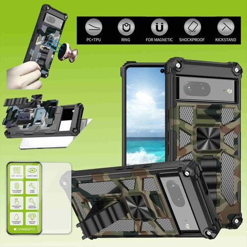 F�r Smartphone Modelle Military Hybrid PC TPU Shockproof Silikon Tasche Case H�lle Cover Etuis 