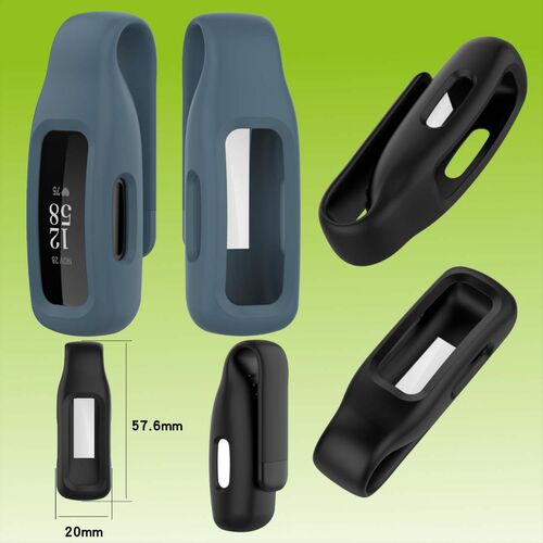 F�r Fitbit Inspire 3 Hochwertiges Kunststoff / Silikon Uhr Watch Armband Zubeh�r Sport Neu 