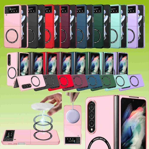 F�r Samsung Galaxy Z Flip / Fold Serie 7 / 6 / 5 / Design Magnet Magsafe H�lle