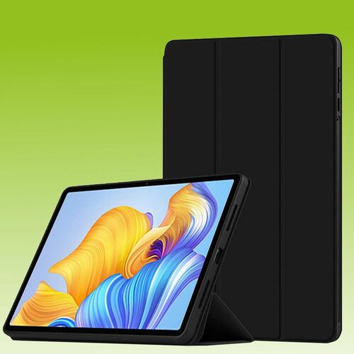 F�r Honor Pad 8 12 Zoll 3folt Wake UP Smart Cover Schwarz Tasche Etuis H�lle