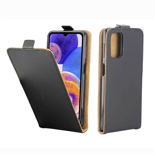 F�r Samsung Galaxy A23 5G Fliptasche Premium Schwarz H�lle Case Cover Schutz Zubeh�r Etui Neu