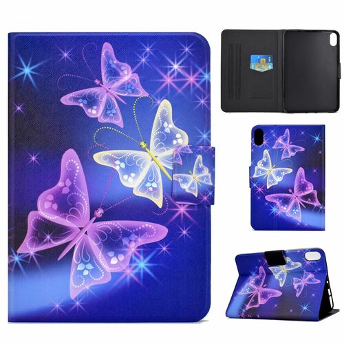 F�r Apple iPad 10.9 2022 10. Generation Motiv Muster Tablet Tasche Kunst-Leder H�lle Etuis Cover Schutz Case Zubeh�r 
