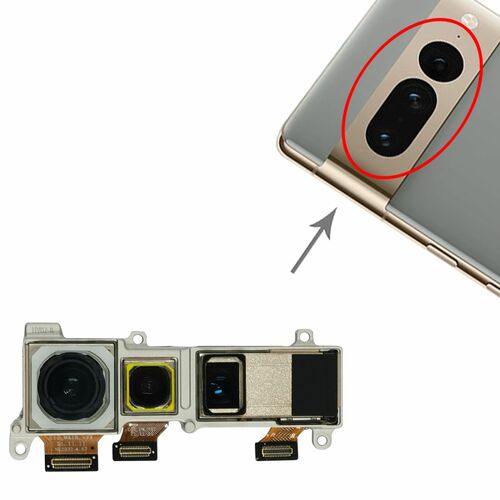 F�r Google Pixel 7 Pro 5G Back Facing Kamera Cam Flex Kabel Modul Ersatzteil Reparatur