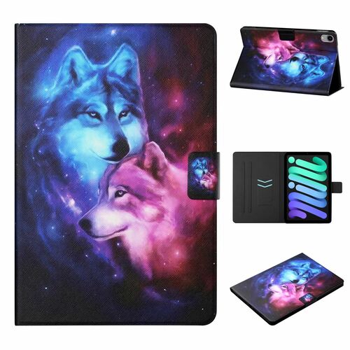F�r Apple iPad 10.9 2022 10. Generation Kunstleder Tablet Cover Tasche Motiv 52 H�lle Case Etuis