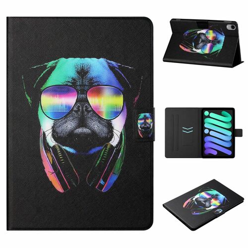 F�r Apple iPad 10.9 2022 10. Generation Kunstleder Tablet Cover Tasche Motiv 55 H�lle Case Etuis